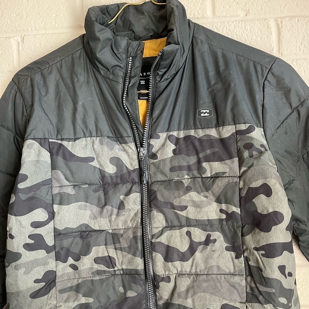 Billabong Boys Medium Camouflage Jacket - Picture 3 of 7